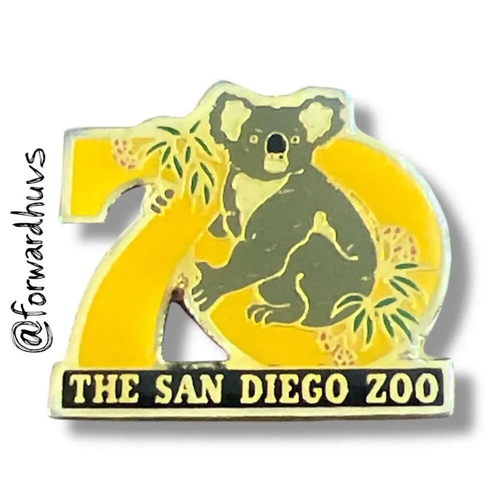 Bundle Sale 3 for $15 | San Diego Zoo 70th Anniversary Pin – Koala Design